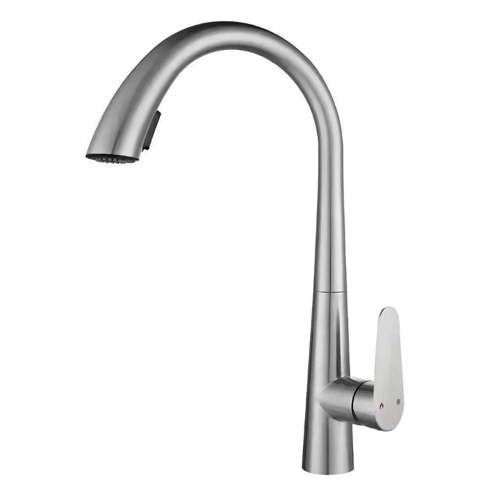 Robinet de cuisine à douchette extractible – Pivotant 360°