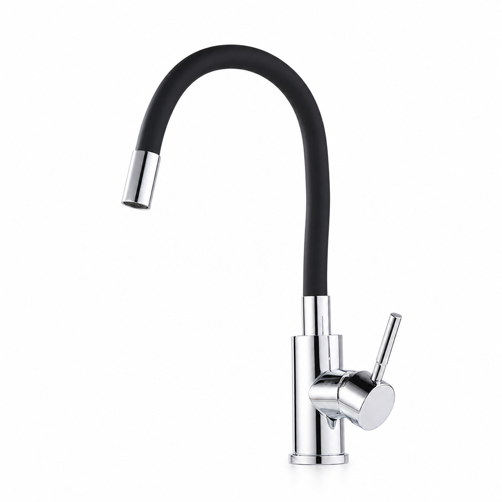 Robinet de Cuisine Flexible avec Col Coloré