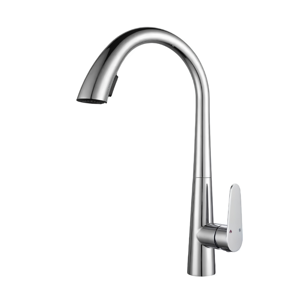 Robinet de cuisine à douchette extractible – Pivotant 360°